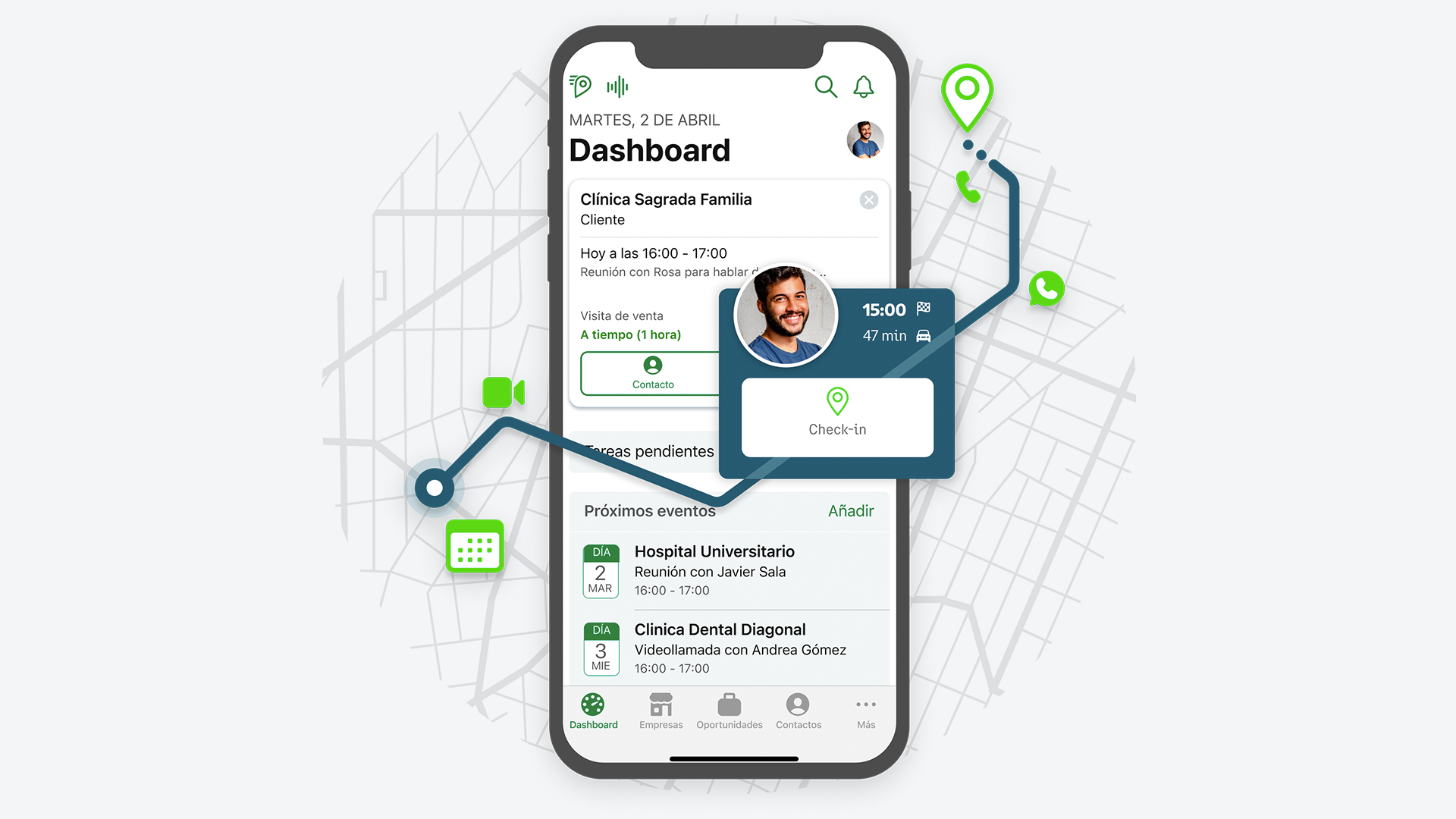 screenshot of Sage Sales Management